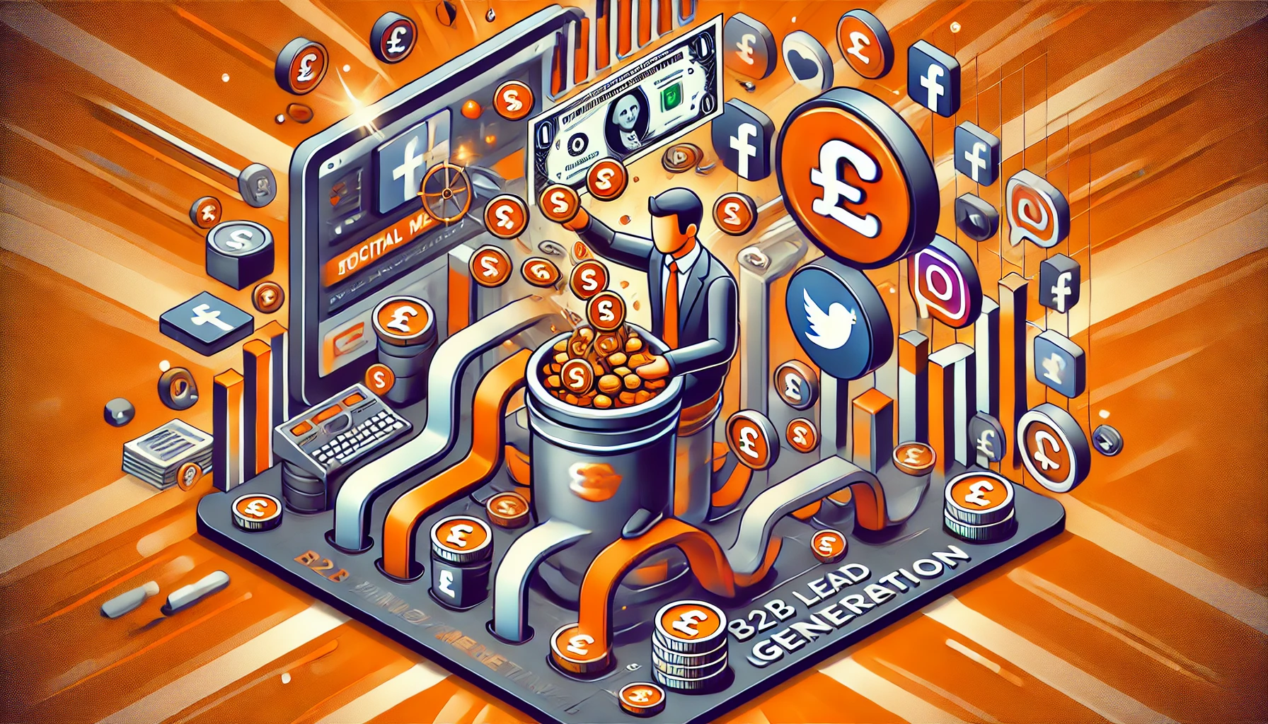 Photo inspiration: Fresh Look at Social Media In Your B2B Lead Generation Strategy
